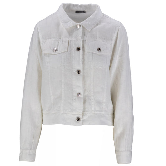 „Jeansjacke“ Leinen