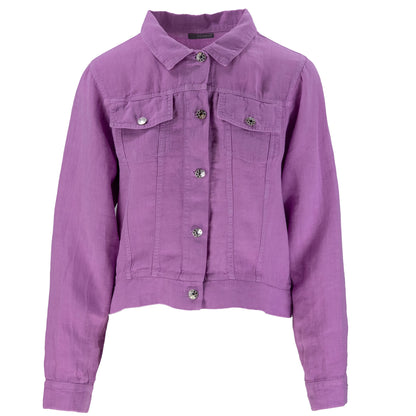 „Jeansjacke“ Leinen