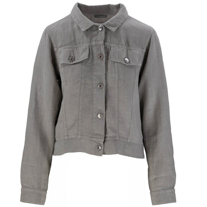 „Jeansjacke“ Leinen